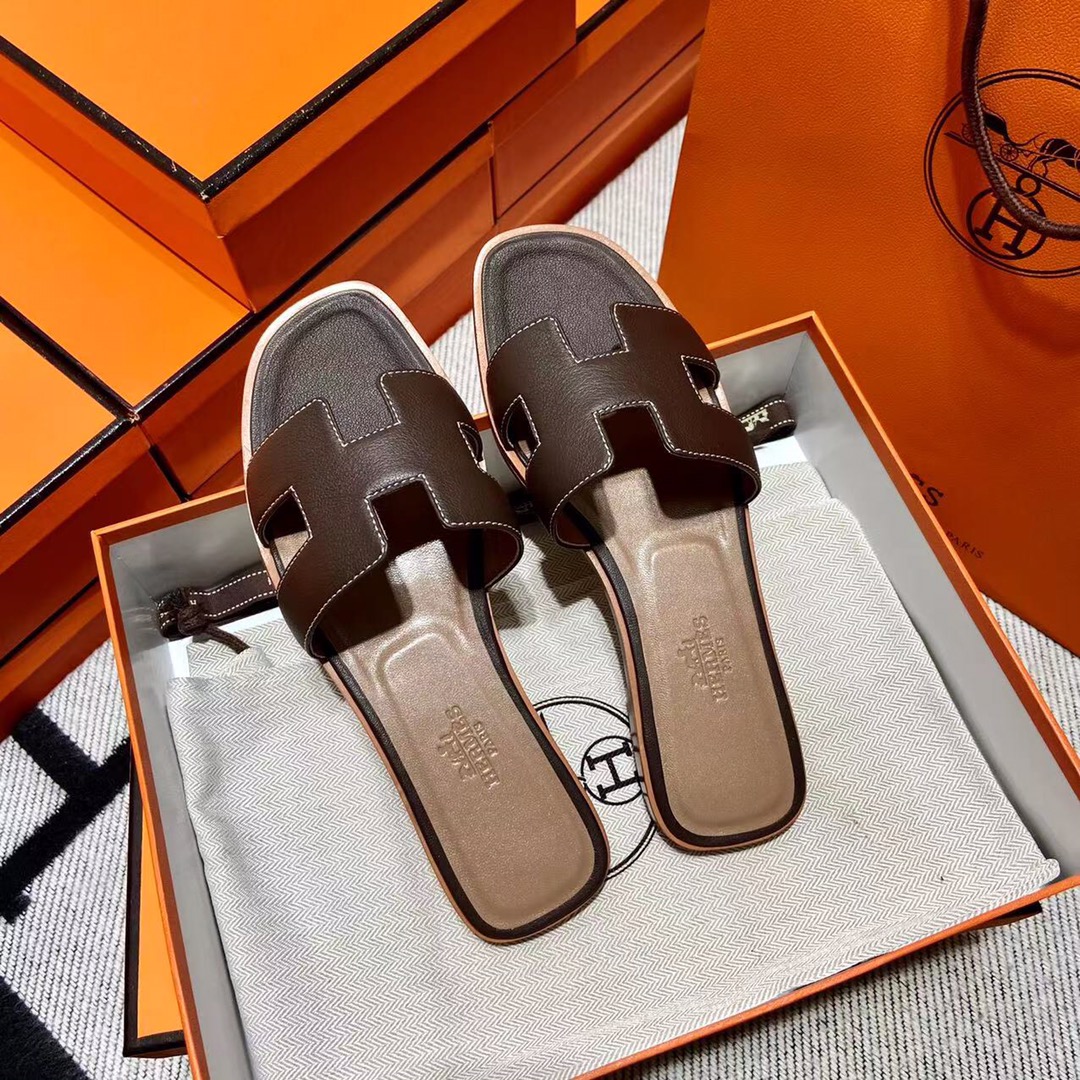 에르메스 올수공 오란 슬리퍼 샌들 스위프트 39